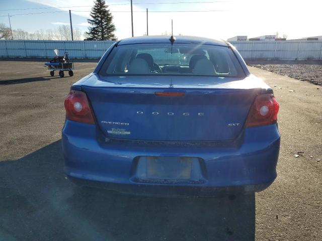 1C3CDZCB6DN682219 - 2013 DODGE AVENGER SXT BLUE photo 6