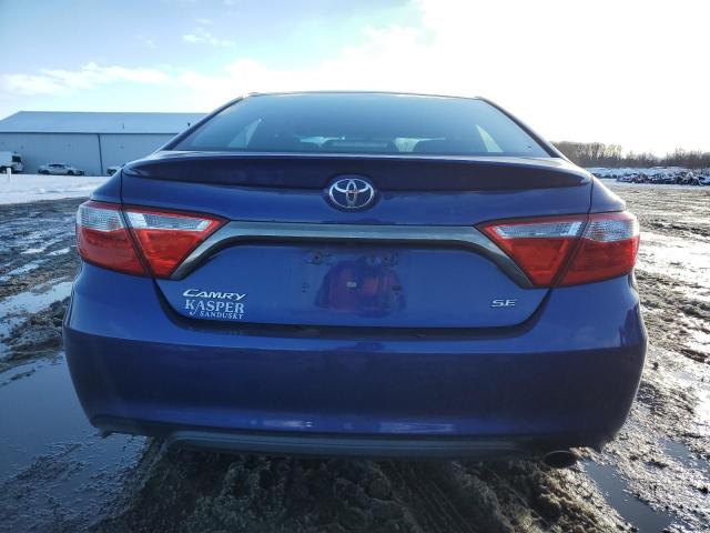 4T1BF1FKXGU586999 - 2016 TOYOTA CAMRY LE BLUE photo 6