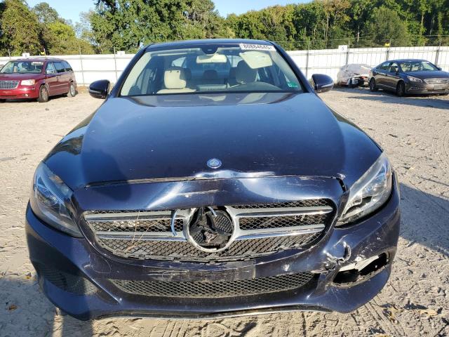55SWF4KB2GU115174 - 2016 MERCEDES-BENZ C 300 4MATIC BLUE photo 5