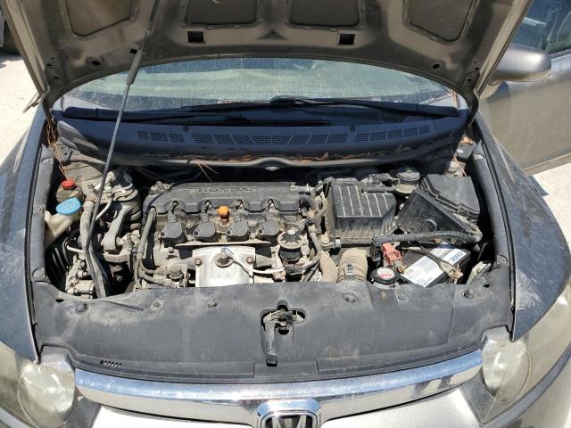 2HGFA15858H505505 - 2008 HONDA CIVIC EX GRAY photo 11