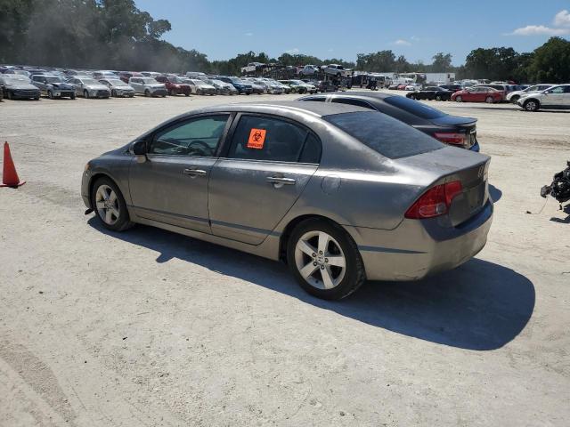 2HGFA15858H505505 - 2008 HONDA CIVIC EX GRAY photo 2
