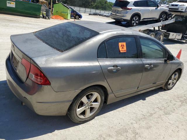 2HGFA15858H505505 - 2008 HONDA CIVIC EX GRAY photo 3