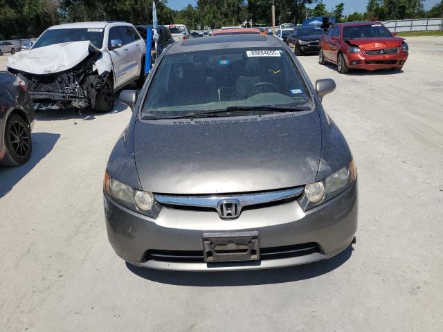 2HGFA15858H505505 - 2008 HONDA CIVIC EX GRAY photo 5