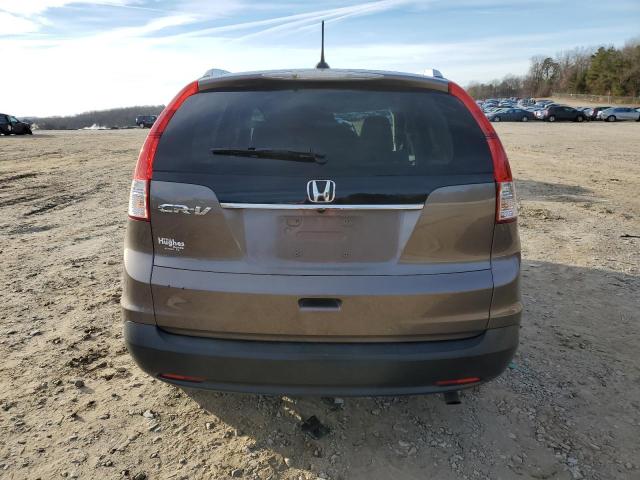 5J6RM3H72CL018334 - 2012 HONDA CR-V EXL BROWN photo 6