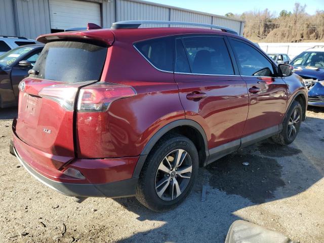 2T3WFREV1JW443983 - 2018 TOYOTA RAV4 ADVENTURE RED photo 3