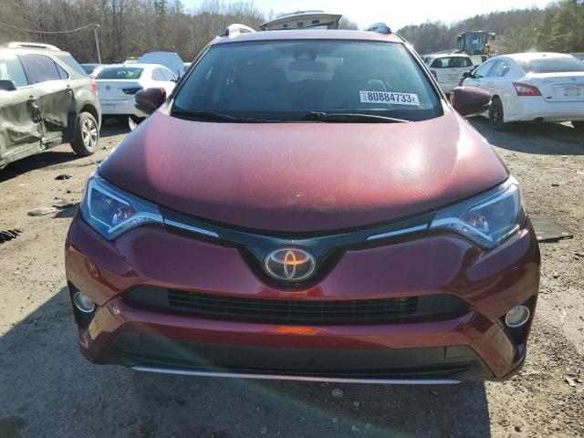 2T3WFREV1JW443983 - 2018 TOYOTA RAV4 ADVENTURE RED photo 5