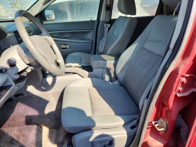 1J4GR48K15C581574 - 2005 JEEP GRAND CHER LAREDO أحمر صورة 7