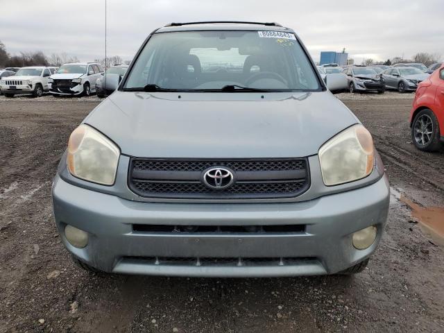 JTEGD20V540017209 - 2004 TOYOTA RAV4 GRAY photo 5