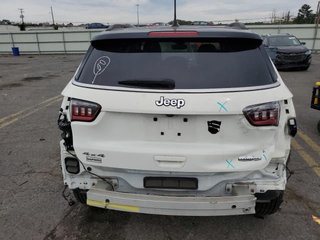 3C4NJDBB9JT251810 - 2018 JEEP COMPASS LATITUDE Biały zdjęcie 6