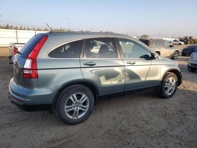 5J6RE4H78AL811010 - 2010 HONDA CR-V EXL 绿色 照片 3