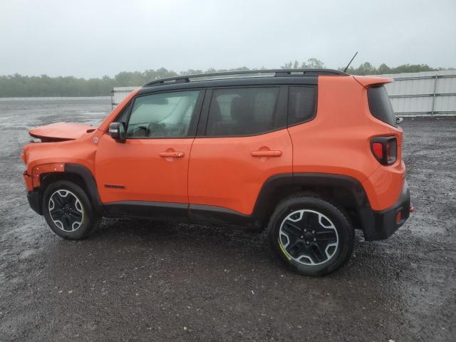 ZACCJBCT4GPD85823 - 2016 JEEP RENEGADE TRAILHAWK ORANGE photo 2