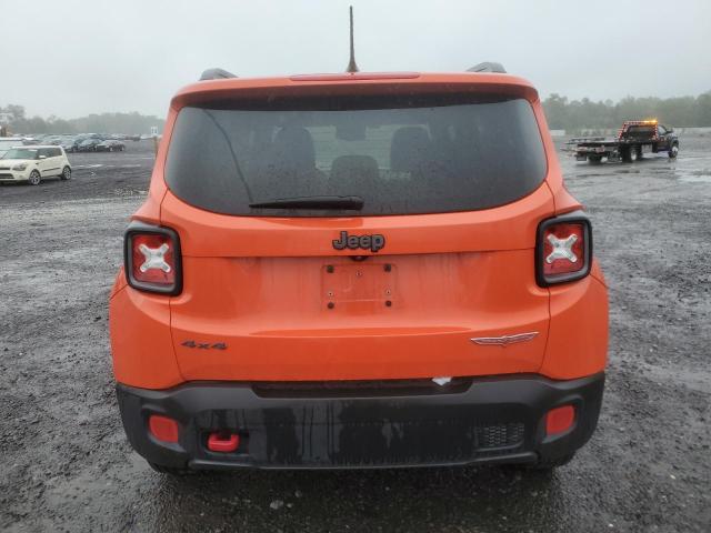 ZACCJBCT4GPD85823 - 2016 JEEP RENEGADE TRAILHAWK ORANGE photo 6