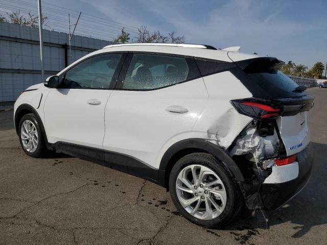 1G1FY6S07P4139525 - 2023 CHEVROLET BOLT EUV LT WHITE photo 2