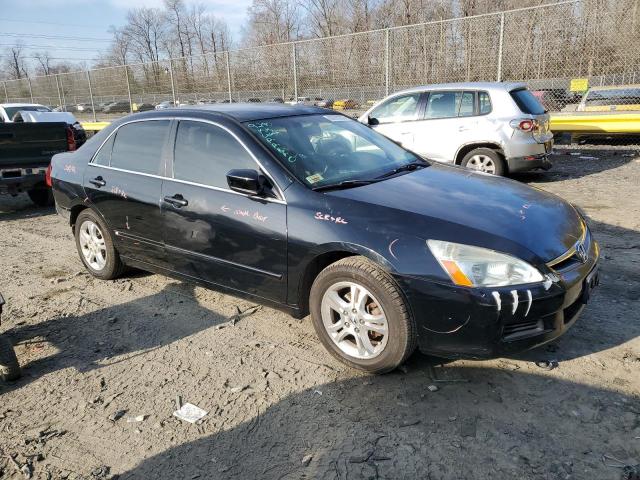 1HGCM56367A134663 - 2007 HONDA ACCORD SE BLACK photo 4