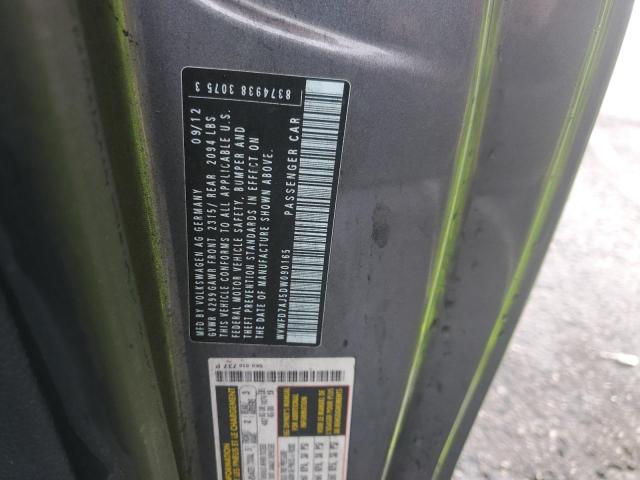 WVWFD7AJ5DW090165 - 2013 VOLKSWAGEN GTI 灰色 照片 12