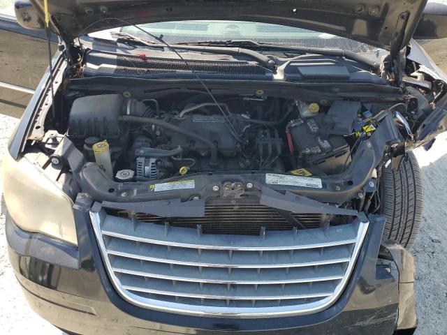 2A4RR5D10AR450956 - 2010 CHRYSLER TOWN & COU TOURING BLACK photo 11