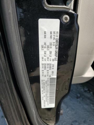 2A4RR5D10AR450956 - 2010 CHRYSLER TOWN & COU TOURING BLACK photo 12