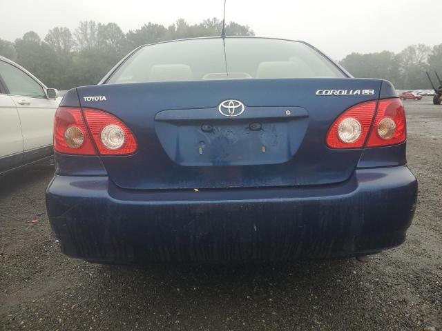 1NXBR32E16Z742204 - 2006 TOYOTA COROLLA CE BLUE photo 6