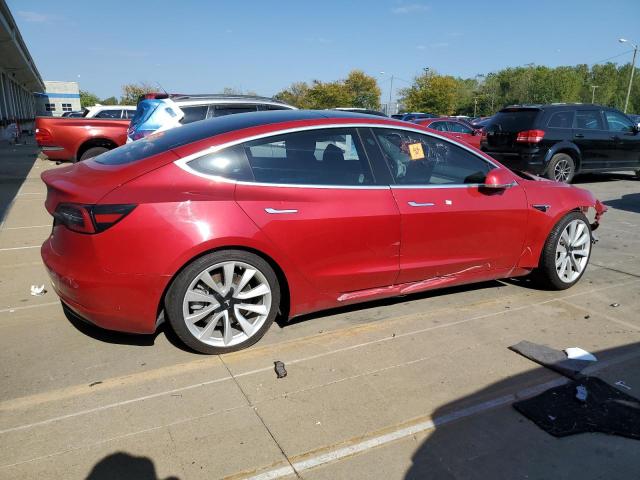 5YJ3E1EA1LF741219 - 2020 TESLA MODEL 3 红色 照片 3