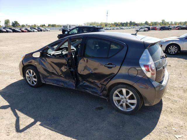 JTDKDTB34C1009224 - 2012 TOYOTA PRIUS C GRAY photo 2