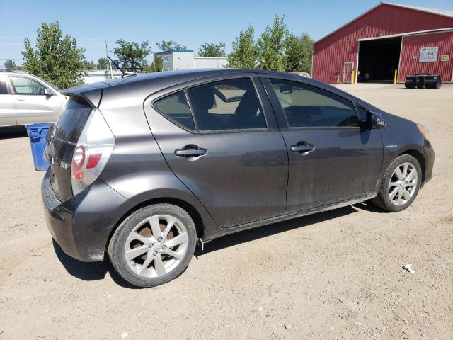 JTDKDTB34C1009224 - 2012 TOYOTA PRIUS C GRAY photo 3