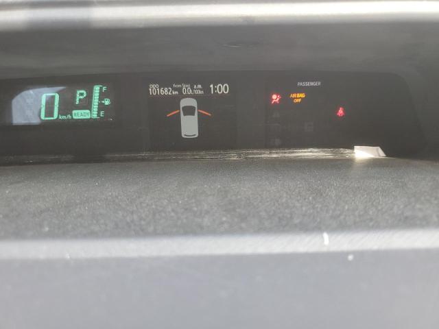 JTDKDTB34C1009224 - 2012 TOYOTA PRIUS C GRAY photo 9