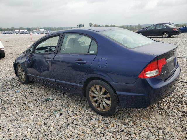 19XFA16849E032836 - 2009 HONDA CIVIC EX BLUE photo 2