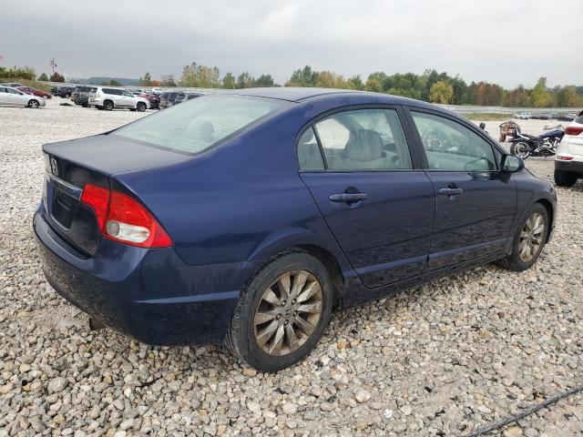 19XFA16849E032836 - 2009 HONDA CIVIC EX BLUE photo 3