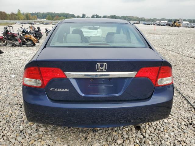 19XFA16849E032836 - 2009 HONDA CIVIC EX BLUE photo 6