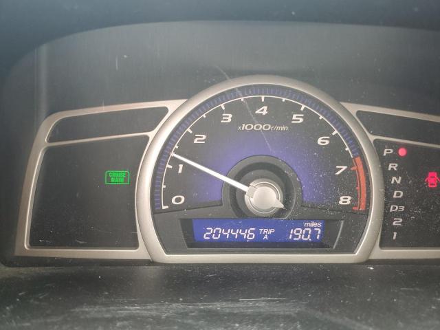 19XFA16849E032836 - 2009 HONDA CIVIC EX BLUE photo 9