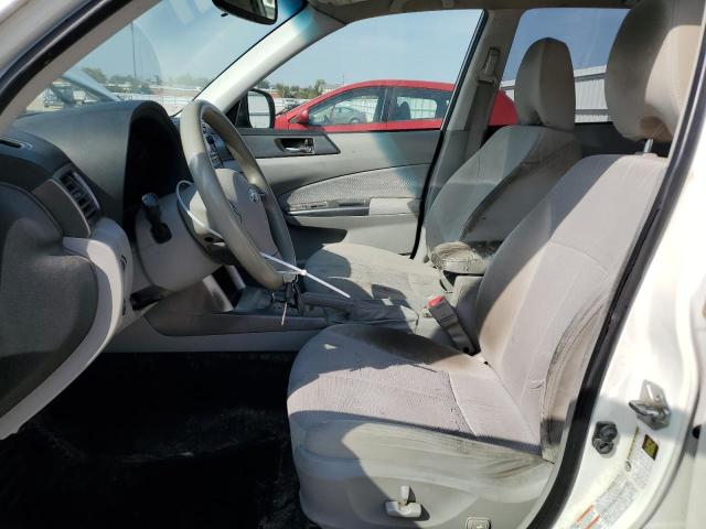 JF2SHBDC9CH416377 - 2012 SUBARU FORESTER 2.5X PREMIUM WHITE photo 7