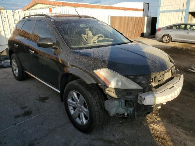 JN8AZ08T87W529300 - 2007 NISSAN MURANO SL BLACK photo 4