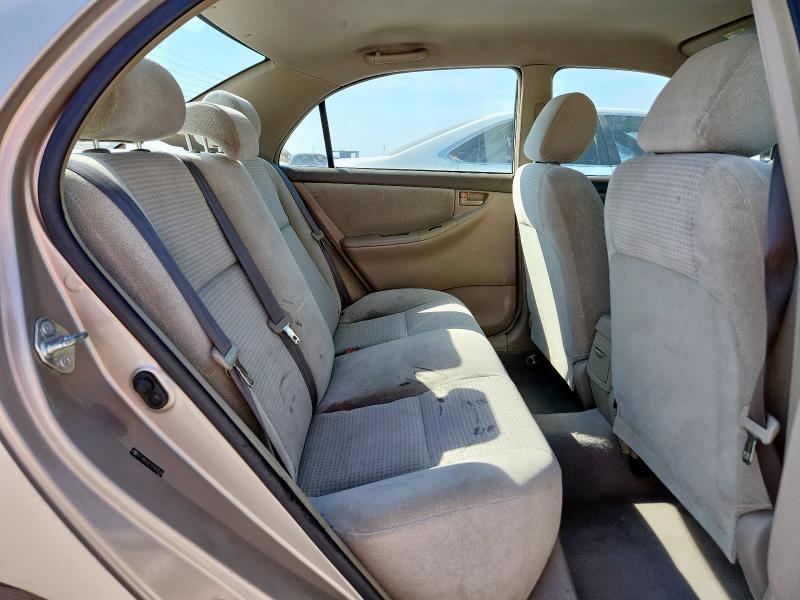 2T1BR32E17C828549 - 2007 TOYOTA COROLLA CE BEIGE photo 10