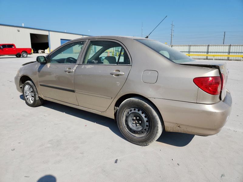 2T1BR32E17C828549 - 2007 TOYOTA COROLLA CE BEIGE photo 2