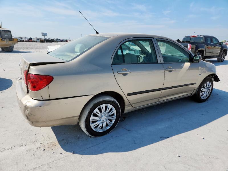 2T1BR32E17C828549 - 2007 TOYOTA COROLLA CE BEIGE photo 3