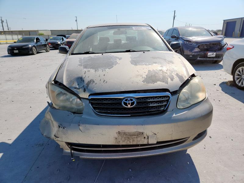 2T1BR32E17C828549 - 2007 TOYOTA COROLLA CE BEIGE photo 5