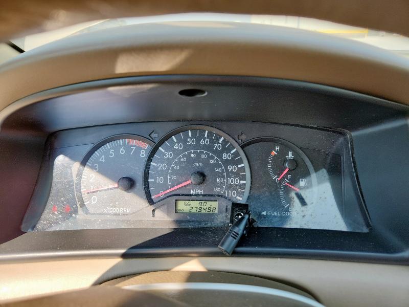 2T1BR32E17C828549 - 2007 TOYOTA COROLLA CE BEIGE photo 9