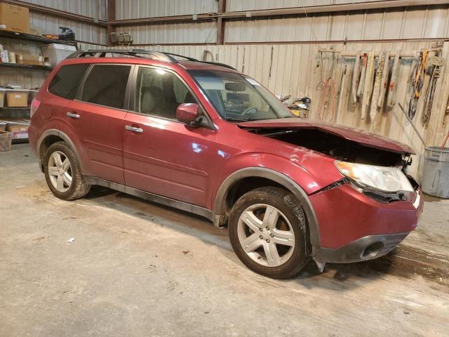 JF2SH6DC8AH779158 - 2010 SUBARU FORESTER 2.5X LIMITED BURGUNDY photo 4