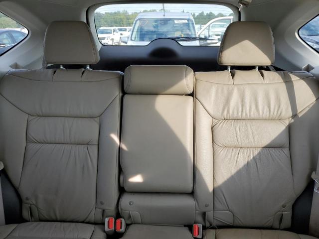 5J6RM4H74CL002755 - 2012 HONDA CR-V EXL WHITE photo 10
