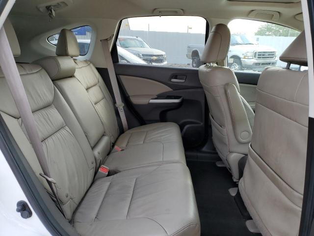 5J6RM4H74CL002755 - 2012 HONDA CR-V EXL WHITE photo 11