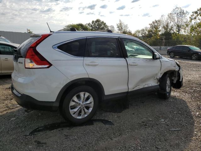 5J6RM4H74CL002755 - 2012 HONDA CR-V EXL WHITE photo 3