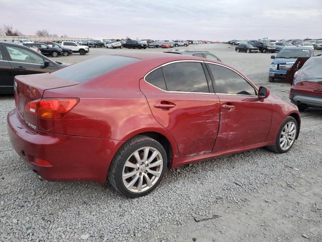 JTHCK262962005799 - 2006 LEXUS IS 250 BURGUNDY photo 3