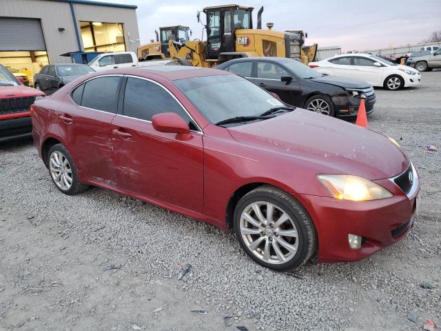 JTHCK262962005799 - 2006 LEXUS IS 250 BURGUNDY photo 4