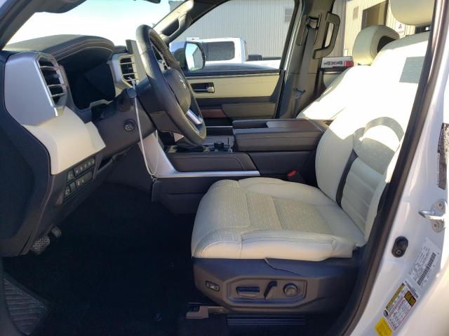 5TFMC5EC2PX002391 - 2023 TOYOTA TUNDRA CREWMAX PLATINUM Weiß Foto 7