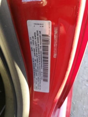 3VWRW3AGXAM026393 - 2010 VOLKSWAGEN NEW BEETLE RED photo 12