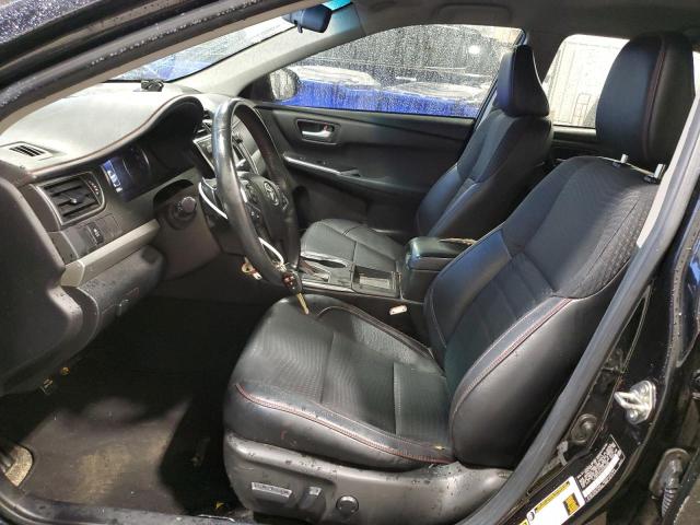4T1BF1FK1FU498485 - 2015 TOYOTA CAMRY SE LE BLACK photo 7