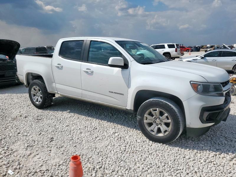 1GCGSCEN2M1218374 - 2021 CHEVROLET COLORADO LT WHITE photo 4