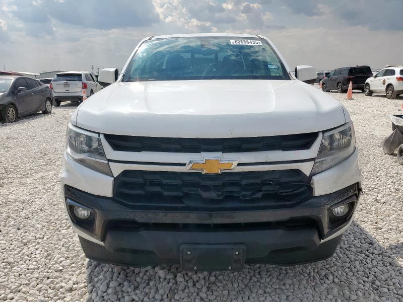 1GCGSCEN2M1218374 - 2021 CHEVROLET COLORADO LT WHITE photo 5