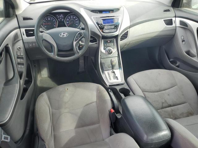 5NPDH4AE4DH428495 - 2013 HYUNDAI ELANTRA GLS GRAY photo 8