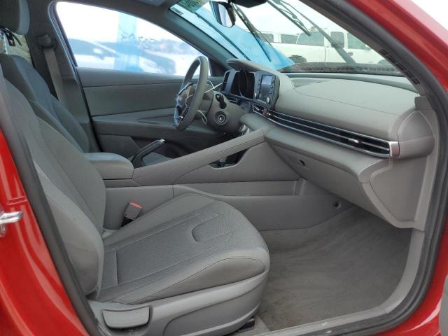 KMHLL4AG5MU072846 - 2021 HYUNDAI ELANTRA SE RED photo 7